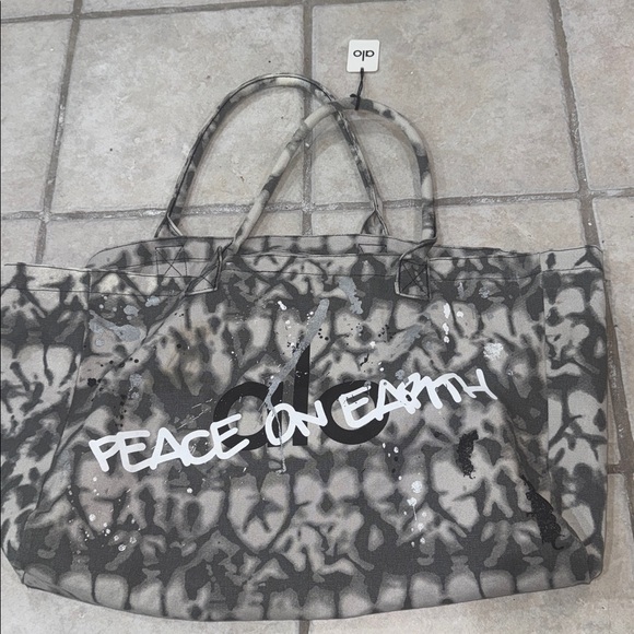 NWT Alo peace on earth tote - Picture 2 of 2